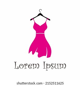 Fashion Dress Vector Boutique Logo Stock Vector (Royalty Free ...