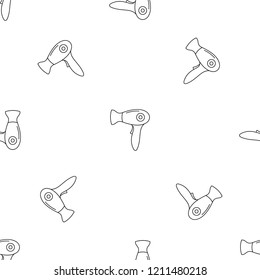 Fashion dryer pattern seamless vector repeat geometric for any web design