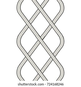 Fashion Elements: Intertwining Celtic Rib Knit Cables