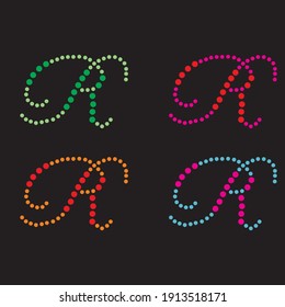Fashion embroidery haute couture pattern, beautiful motif applique rhinestones, gems, trendy decor, print for clothes - stock vector