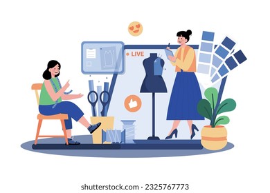 Fashion enthusiast follows designers for trends.
