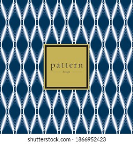 Fashion Ethnic style geometric pattern background