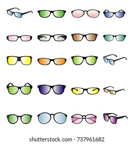 fashion eyeglass vector design