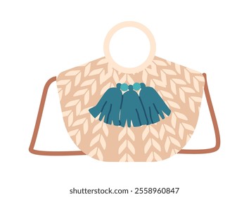 Fashion female handbag vector illustration