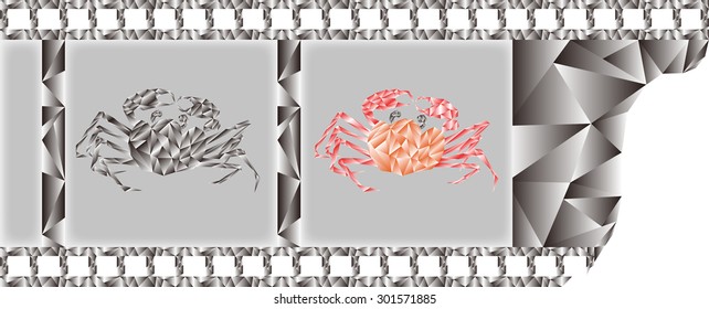 fashion film with crab