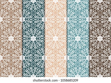 Fashion geometric ornament. ART DECO. Vector illustration. Set of color background. design illustration.