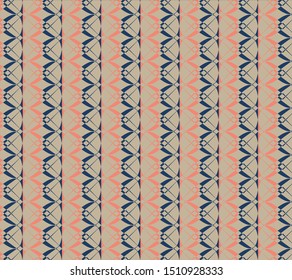 Fashion geometric pattern design for textile printing and for modern wallpaper and background