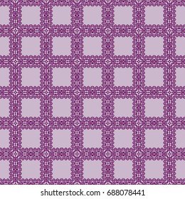 fashion geometric seamless pattern of different geometric shapes. vector illustration. purple color