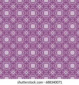 fashion geometric seamless pattern of different geometric shapes. vector illustration. purple color