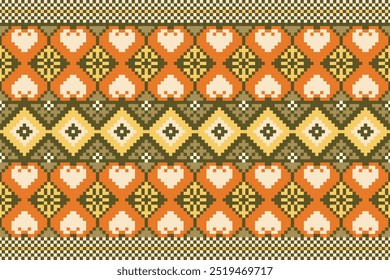 moda, geometria, fundo marrom, motivos, africano, ponto de cruz, tricô, bordado, tribal, retro, cruz, textura, batik, papel de parede, ikat, padrão de tecido, ponto, seda, pixel, padrão étnico, ve