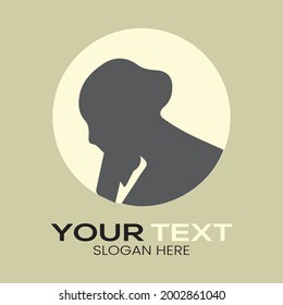 Fashion glamour elegance care vector icon design template