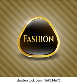 Fashion gold badge