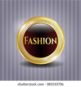 Fashion gold badge