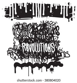 fashion graffiti illustration