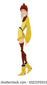 fashion grls vector