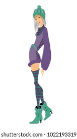 fashion grls vector
