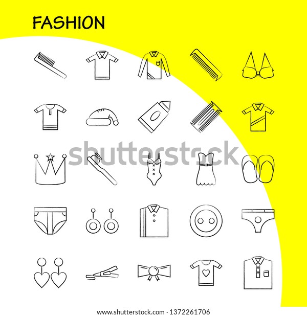 Fashion Hand Drawn Icons Set For Infographics, Mobile\
UX/UI Kit And Print Design. Include: Watch, Time, Hours, Minutes,\
Camera, Photography, Click, Pictures, Collection Modern Infographic\
Logo and Pic