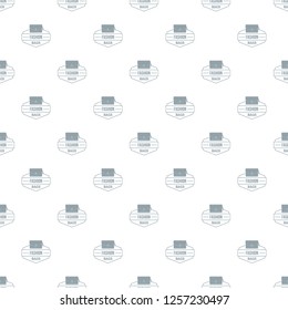Fashion handbag pattern vector seamless repeat for any web design