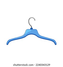 fashion hanger clothes cartoon. fashion hanger clothes sign. isolated symbol vector illustration