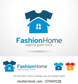 Fashion Home Logo Design Template 