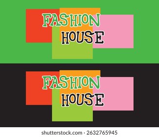 Fashion House Line art Logo Design