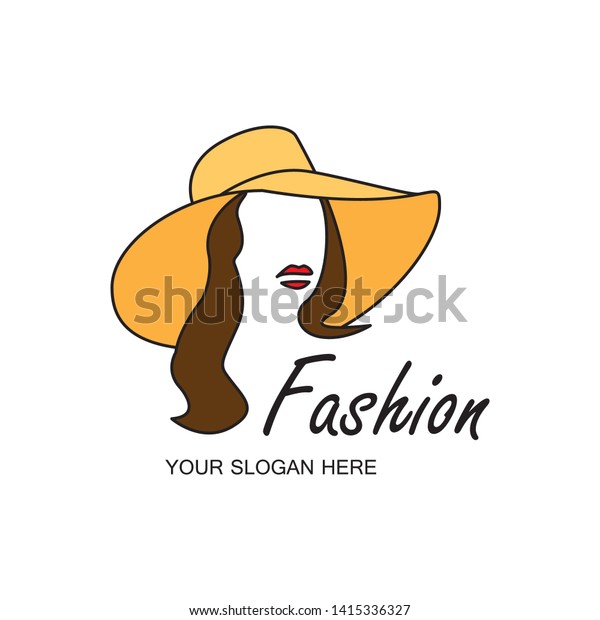 Fashion Icon Logo Design Template Stock Vector Royalty Free