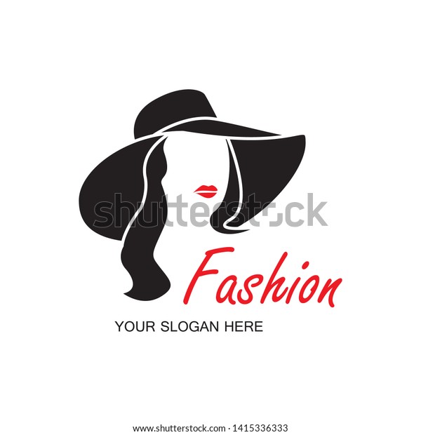 Fashion Icon Logo Design Template Stock Vector (Royalty Free) 1415336333