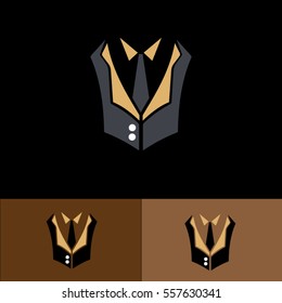 fashion icon logo tie