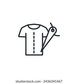 fashion icon. vector.Editable stroke.linear style sign for use web design,logo.Symbol illustration.