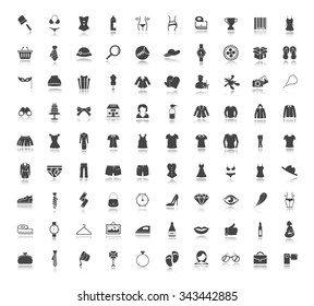 fashion icons set