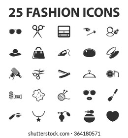 Fashion icons set. 