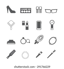 Fashion icons, Vector
