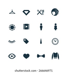 fashion Icons Vector set