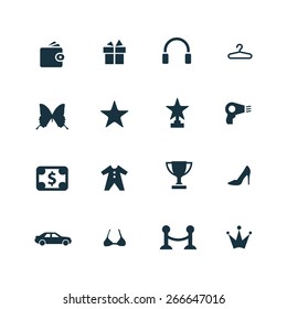 fashion Icons Vector set