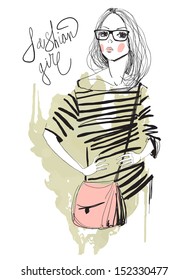 fashion illustration girl