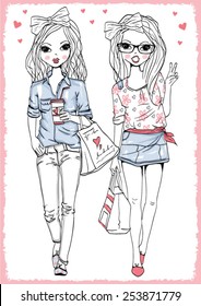 fashion illustration girls