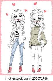 fashion illustration girls