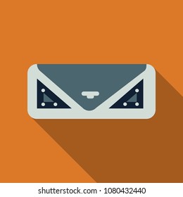Fashion Illustration with handbag. Little bag vector illustration