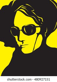 Fashion illustration,stylish woman ,fashion design