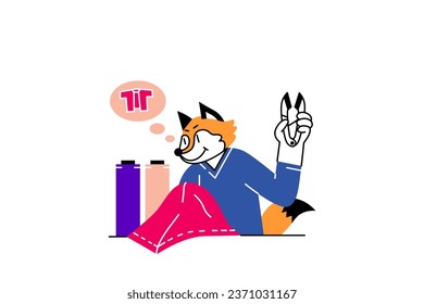 Fashion industry activity illustration for your business and many more