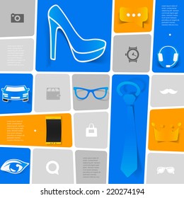 Fashion infographic