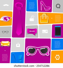 Fashion infographic