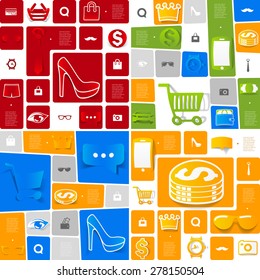Fashion infographic