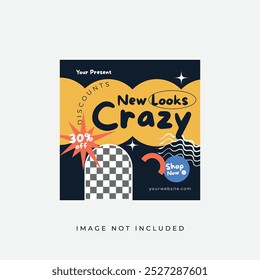 Fashion Instagram Post Template Design