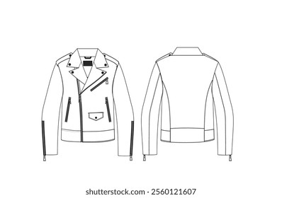 fashion jacket, basic motorbike jacket, fashion coat and puffer hoodie