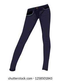fashion jeans vector design