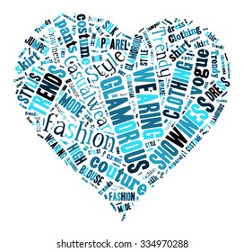 Fashion Keywords Tag Cloud    - vector illustration