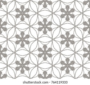 Fashion lace texture, seamless pattern.