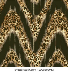 Fashion Leopard. Leopard  woman print