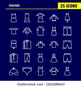 Fashion Line Icons Set For Infographics, Mobile UX/UI Kit And Print Design. Include: Umbrella, Rain, Raining, Weather, Nail, Collection Modern Infographic Logo and Pictogram. - Vector